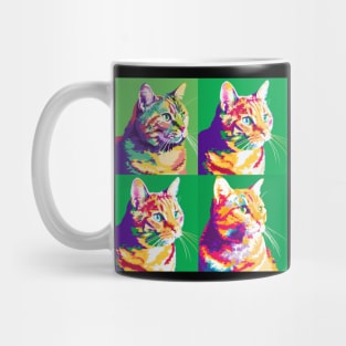 American Bobtail Pop Art - Cat Lover Gift Mug